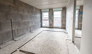 Innenausbau Rohbau-Baustelle in Limburg an der Lahn