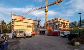 Zenz Massivhaus Baustelle in Trier 