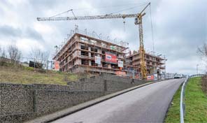 Zenz Massivhaus Wohnanlage Luxemburg Vorderseite 